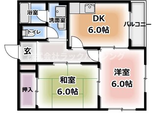 古川橋駅 徒歩7分 3階の物件間取画像